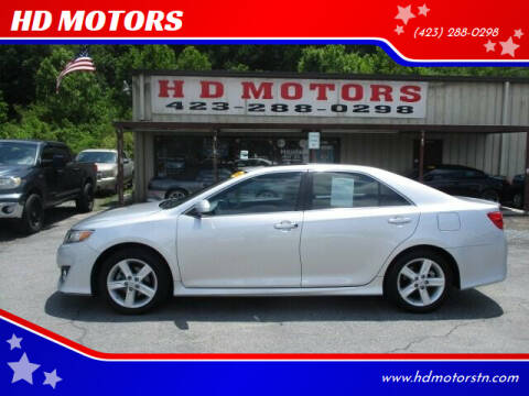 2013 Toyota Camry for sale at HD MOTORS in Kingsport TN