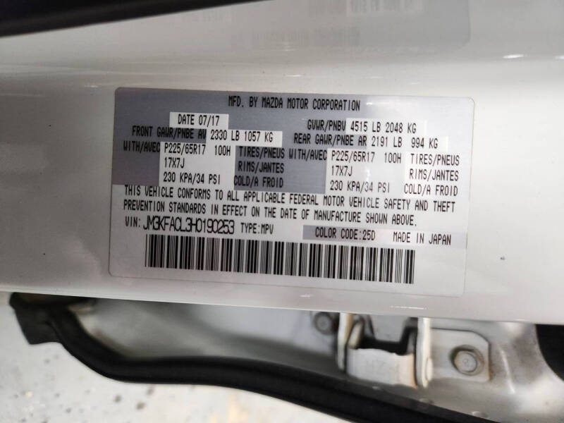 2017 Mazda CX-5 Touring