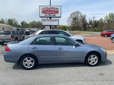 2007 Honda Accord for sale at Big Daddy's Auto in Winston-Salem NC