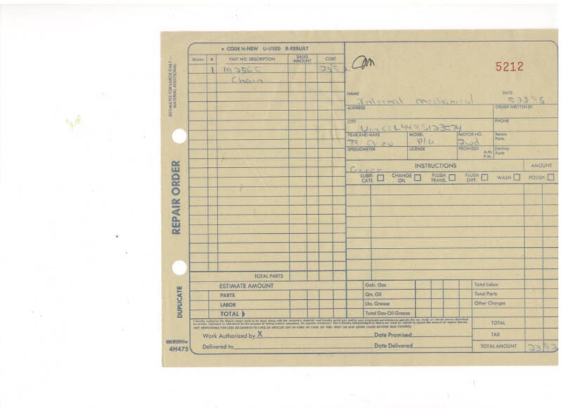 1978 Chevrolet C/K 10 Series
