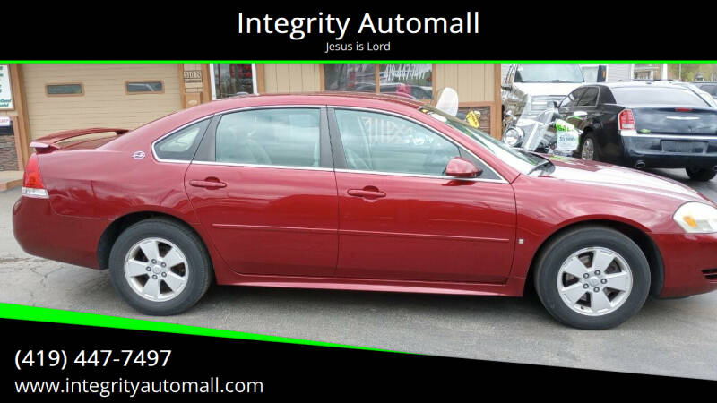 2009 Chevrolet Impala for sale at Integrity Automall in Tiffin OH