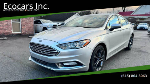 2018 Ford Fusion for sale at Ecocars Inc. in Nashville TN