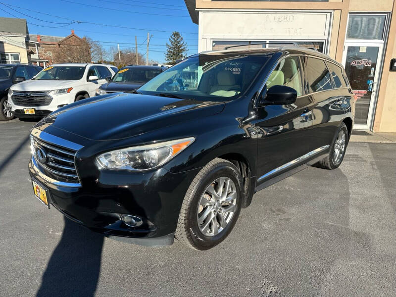 2015 Infiniti QX60 for sale at ADAM AUTO AGENCY in Rensselaer NY