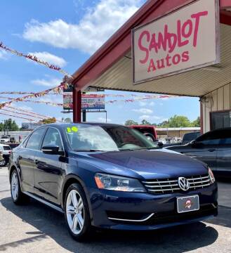 2014 Volkswagen Passat for sale at Sandlot Autos in Tyler TX