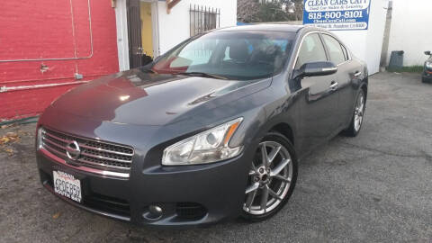 2010 Nissan Maxima for sale at Clean Cars Cali in Pasadena CA