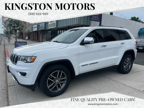 2018 Jeep Grand Cherokee for sale at Kingston Motors, Inc. in Woodland Hills CA