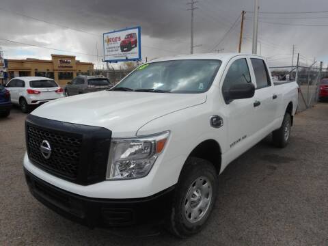 2018 Nissan Titan XD for sale at AUGE'S SALES AND SERVICE in Belen NM