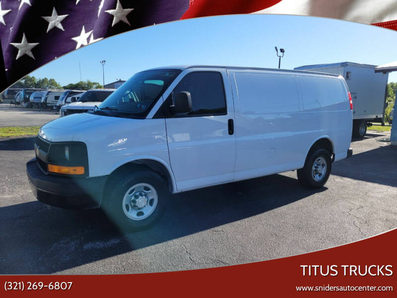 2016 Chevrolet Express Cargo for sale at Titus Trucks in Titusville FL