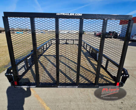 2026 H&H Trailers 82x14 Rail Side