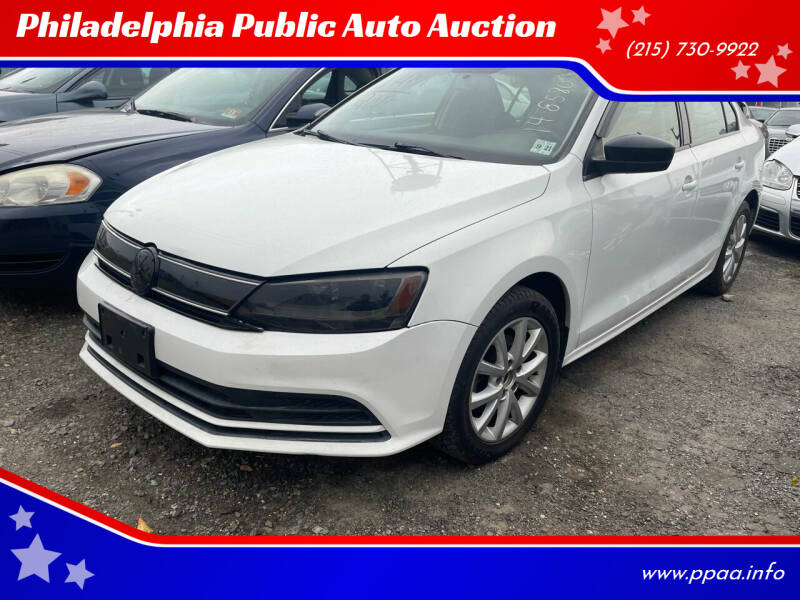 2015 Volkswagen Jetta for sale at Philadelphia Public Auto Auction in Philadelphia PA