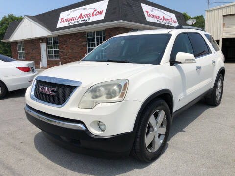 2010 GMC Acadia for sale at tazewellauto.com in Tazewell TN