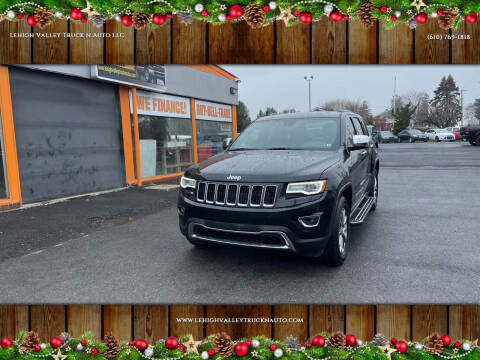 2016 Jeep Grand Cherokee for sale at Lehigh Valley Truck n Auto LLC. in Schnecksville PA