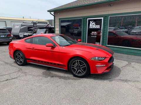 2021 Ford Mustang for sale at K & S Auto Sales in Smithfield UT