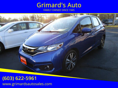 2018 Honda Fit for sale at Grimard's Auto in Hooksett NH