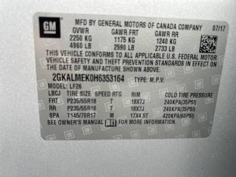 2017 GMC Terrain SLE-1