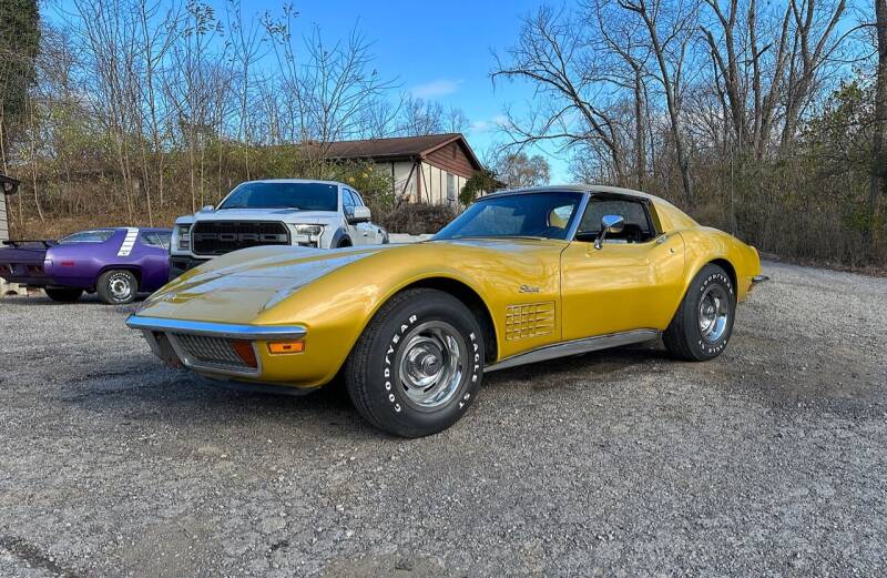 1972 Chevrolet Corvette for sale at CLASSIC GAS & AUTO in Cleves OH