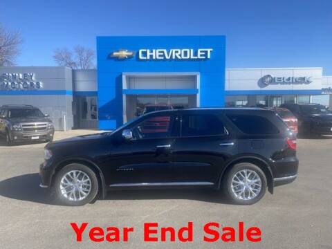 2015 Dodge Durango for sale at Finley Motors in Finley ND