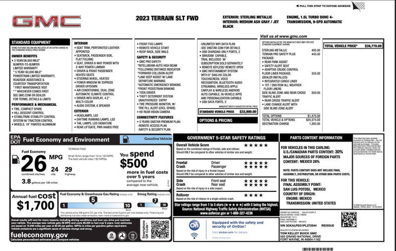 2023 GMC Terrain SLT