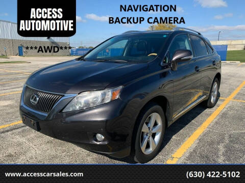 2010 Lexus RX 350 for sale at ACCESS AUTOMOTIVE in Bensenville IL