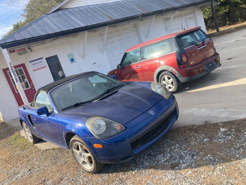 2001 Toyota MR2 Spyder for sale at Mocks Auto in Kernersville NC