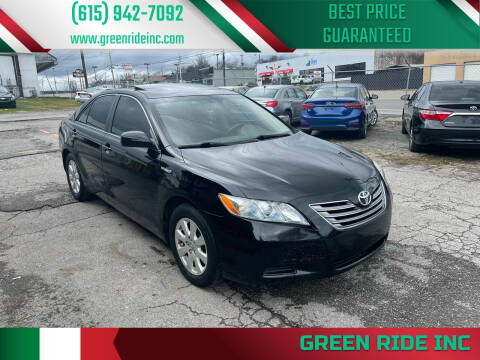 2007 Toyota Camry Hybrid for sale at Green Ride Inc in Nashville TN