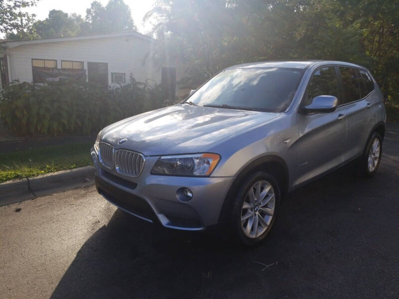 2013 BMW X3 for sale at TR MOTORS in Gastonia NC