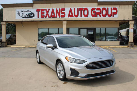 2019 Ford Fusion Hybrid for sale at Texans Auto Group in Spring TX
