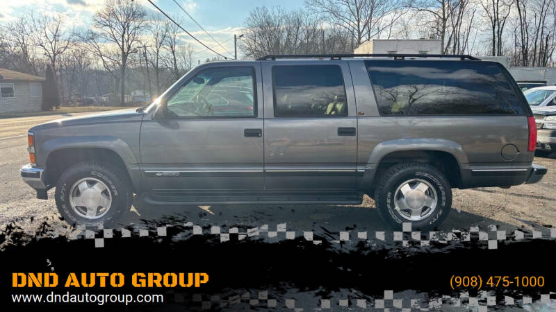 1999 Chevrolet Suburban for sale at DND AUTO GROUP in Belvidere NJ