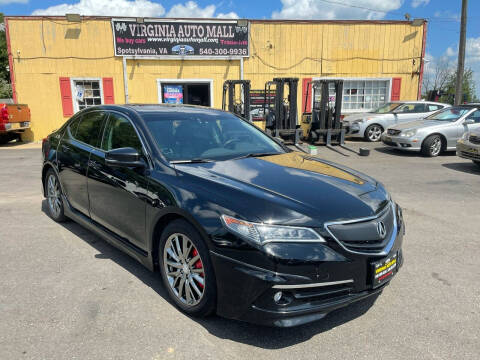 2015 Acura TLX for sale at Virginia Auto Mall in Woodford VA