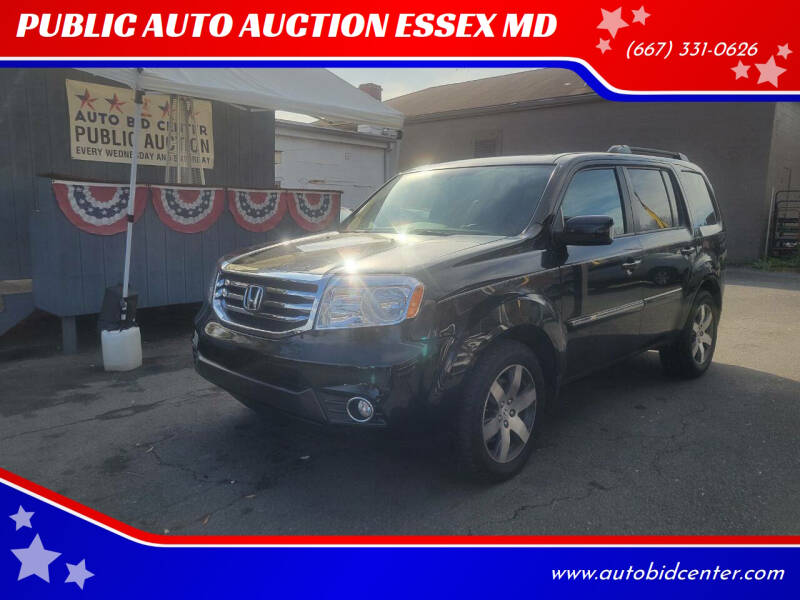 2014 Honda Pilot for sale at PUBLIC AUTO AUCTION ESSEX MD in Essex MD