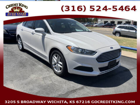 2013 Ford Fusion for sale at Credit King Auto Sales in Wichita KS