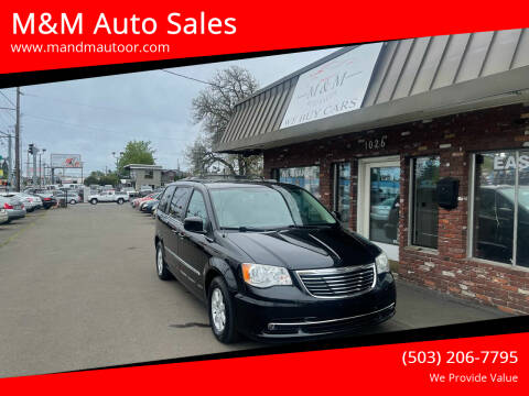 2013 Chrysler Town and Country for sale at M&M Auto Sales in Portland OR