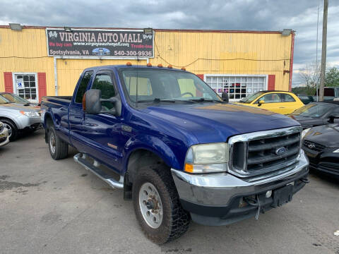 2003 Ford F-250 Super Duty for sale at Virginia Auto Mall in Woodford VA
