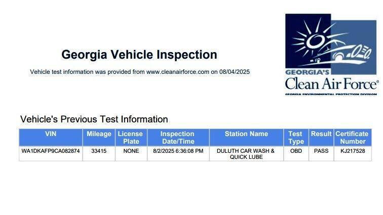 2012 Audi Q5 3.2 quattro Premium Plus