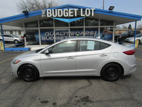 2017 Hyundai Elantra for sale at THE BUDGET LOT in Detroit MI