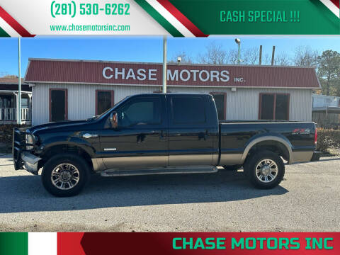 2006 Ford F-250 Super Duty for sale at Chase Motors Inc in Stafford TX