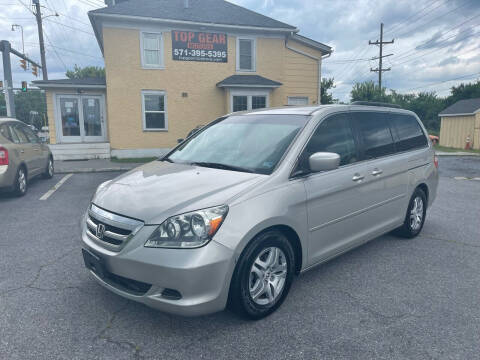 2006 Honda Odyssey for sale at Top Gear Motors in Winchester VA