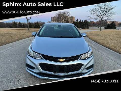 2018 Chevrolet Cruze for sale at Sphinx Auto Sales LLC in Milwaukee WI