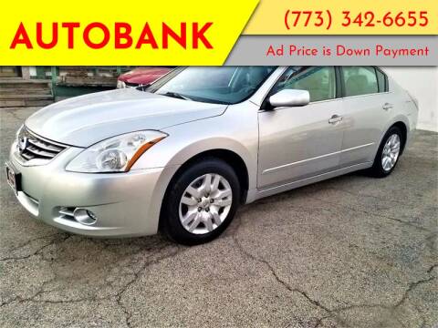 2012 Nissan Altima for sale at AutoBank in Chicago IL