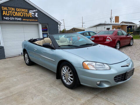 2001 Chrysler Sebring for sale at Dalton George Automotive in Marietta OH