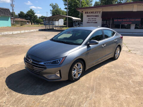 2019 Hyundai Elantra for sale at BRAMLETT MOTORS in Hope AR