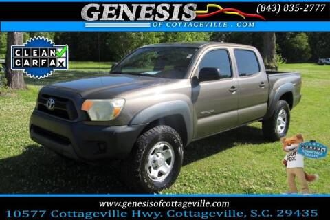 2012 Toyota Tacoma for sale at Genesis Of Cottageville in Cottageville SC