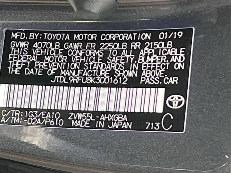 2019 Toyota Prius XLE AWD-e