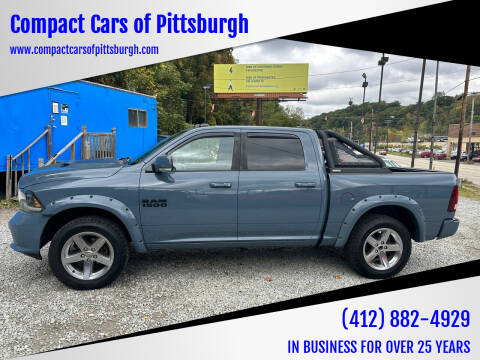 2015 RAM 1500 for sale at Compact Cars of Pittsburgh in Pittsburgh PA