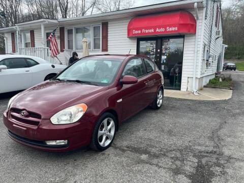 2007 Hyundai Accent for sale at Dave Franek Automotive in Wantage NJ