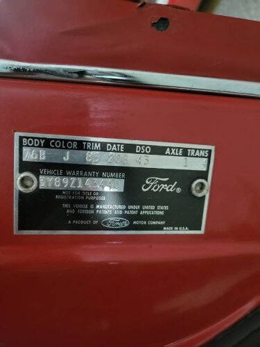 1963 Ford Thunderbird