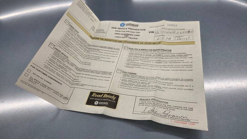 1978 Chrysler Cordoba