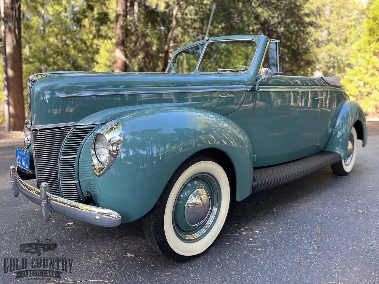 1940 Ford Cabriolet for sale at Gold Country Classic Cars in Nevada City, CA