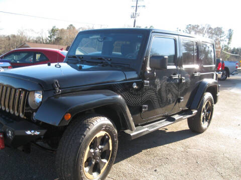 2014 Jeep Wrangler Unlimited for sale at Spartan Auto Brokers in Spartanburg SC