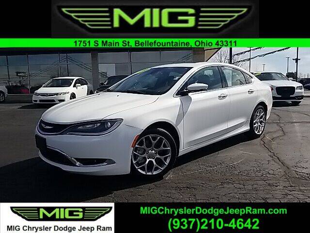 2015 Chrysler 200 for sale at MIG Chrysler Dodge Jeep Ram in Bellefontaine OH